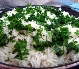 Lemon Cashew Rice (Nibu Daar Pullao)