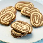 Peanut Butter and Chocolate Pinwheel Cookies
