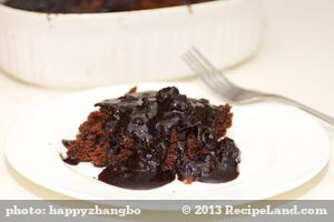 Denver Chocolate Pudding Cake recipe