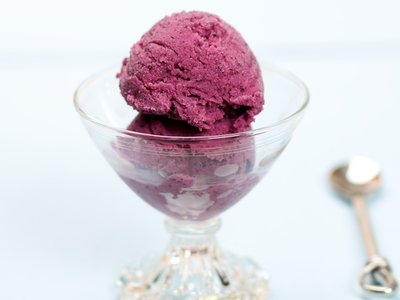 Blueberry Frozen Yogurt