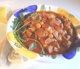 Chickpea Stew Vegan Style