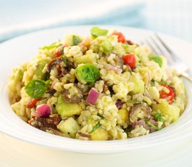 Greek Brown Rice Salad