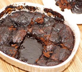 Denver Chocolate Pudding Cake (Healthier Version)