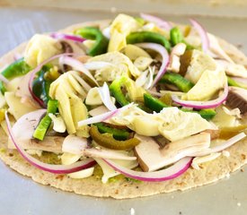 Easy Breakfast Tortilla Pizza