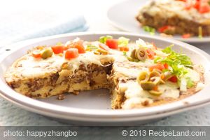 Awesome Impossible Taco Pie