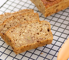 Banana Oats and Walnut Bread