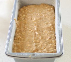 Banana Oats and Walnut Bread