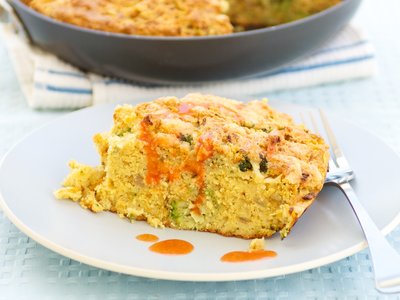 Cheesy Broccoli Cornbread