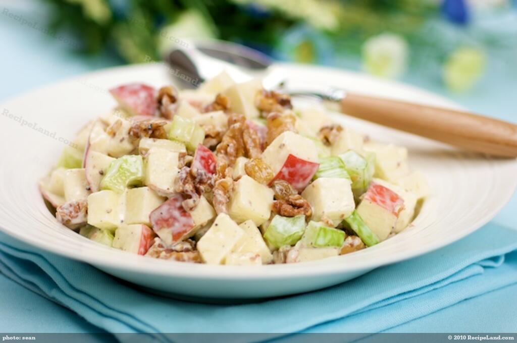 Apple Celery and Walnut Salad Recipe