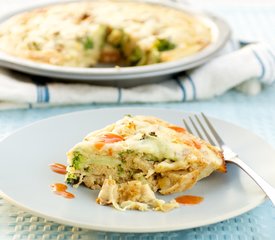 Impossible Chicken 'N Broccoli Pie