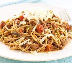 One-Skillet Spaghetti