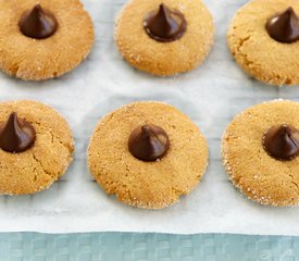 Chocolate Kiss Cookies (Healthier Version)