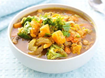 Chick Pea and Yam Stew