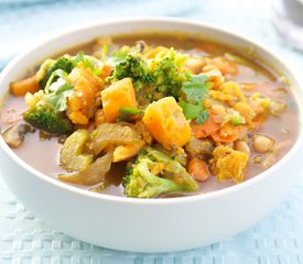 Chick Pea and Yam Stew