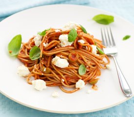 Tomato, Basil and Feta Pasta