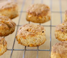 Whole Wheat Cheddar-Pepper Biscuits