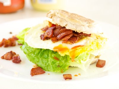 Bacon, Egg and Lettuce Sandwich