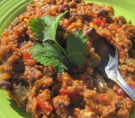 Black Bean and Quinoa Chili