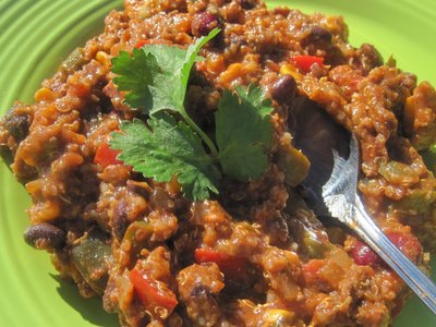 Black Bean and Quinoa Chili