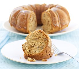 Whole Wheat Fresh Apple and Apple Sauce Cake 