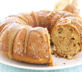 Whole Wheat Fresh Apple and Apple Sauce Cake 