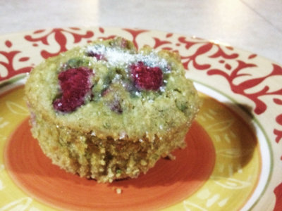 Gluten-Free Casein-Free Lemon Raspberry Muffins