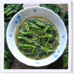 Rich Spinach Soup - Korean Ginchang Sigumchi Kuk