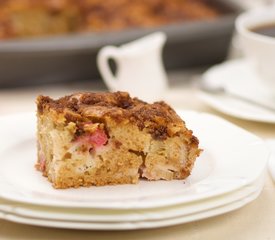 Lunar Rhubarb Cake