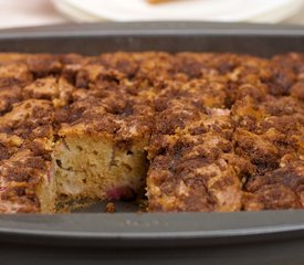 Lunar Rhubarb Cake