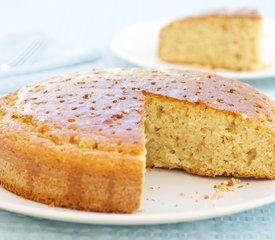 Key Lime Cake with Lime Syrup