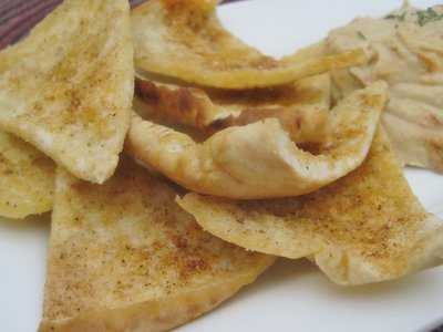 Favourite Toasted Pita Chips