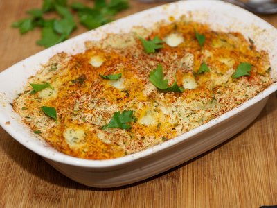 Grandpa's Mashed Potato Casserole