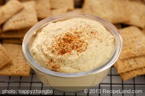 Almond Butter and Sour Cream Hummus
