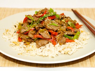 Easy Beef Stir Fry (Low Fat)