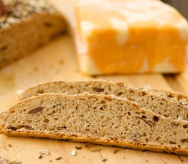 Herbed Whole Wheat Bread with Sunflower and Sesame Seeds