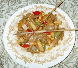 Mama D's Sweet Dragon’s Breath Stir Fry