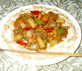 Mama D's Sweet Dragon’s Breath Stir Fry