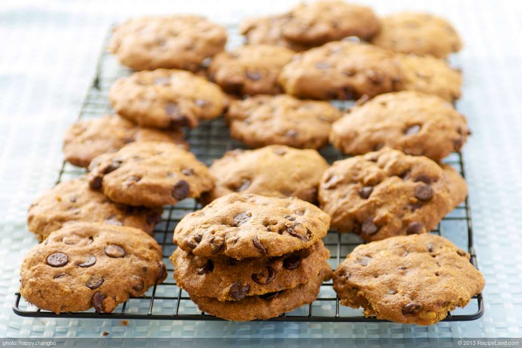 Applesauce Whole Wheat Chocolate Chip Coffee Cookies recipe