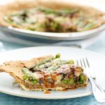 Asparagus and Gruyere Pie