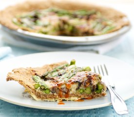 Asparagus and Gruyere Pie