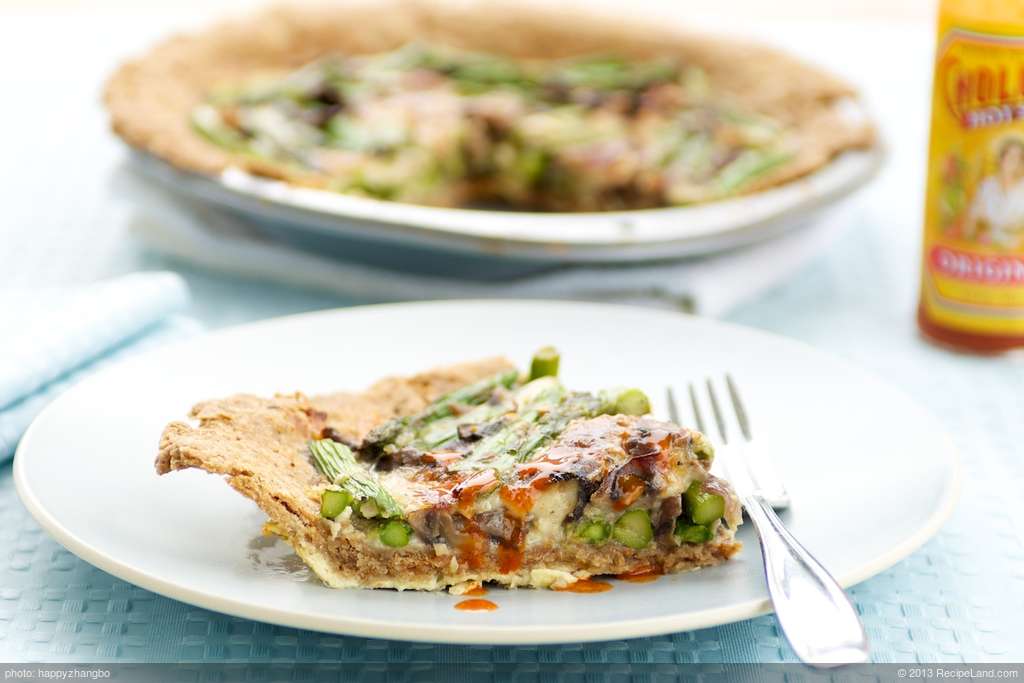 Asparagus and Gruyere Pie recipe