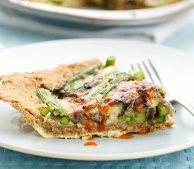 Asparagus and Gruyere Pie