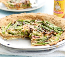 Asparagus and Gruyere Pie