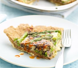 Asparagus and Gruyere Pie