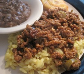 Picadillo Con Alcaparras (Picadillo with Capers)