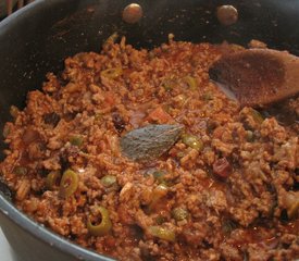 Picadillo Con Alcaparras (Picadillo with Capers)