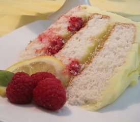 Lemon Snowflake Cake