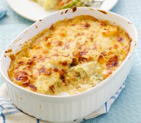 Broccoli Shrimp Lasagna