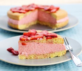 Strawberry Mousse Cake