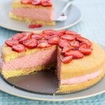 Strawberry Mousse Cake
